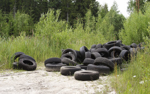 smaltimento pneumatici usati